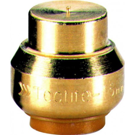 Bouchon T301 instantané TECTITE femelle D12 pour tube cuivre, PER ou PB réf 4751967
