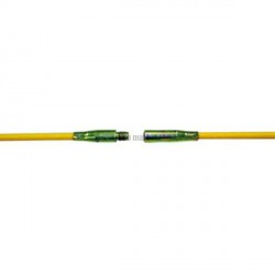 Canne de ramonage FIBROFLEX polypropylène Ø9 Lg 2 m Canne en fibre de verre Réf. 1350