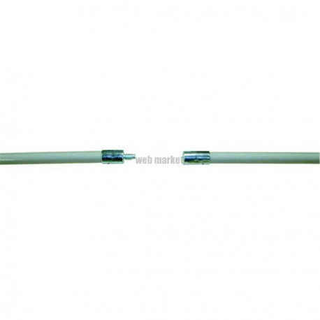 Canne de ramonage avec raccords 12 x 175 polypropylène Ø 20 Lg 1,5 m Réf. 1409
