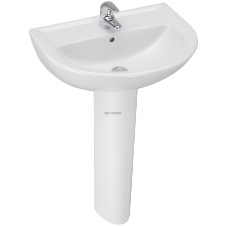 Colonne de lavabo ULYSSE 2, blanc réf. P204201