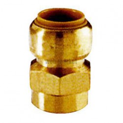Manchon T270G instantané tectite femelle-femelle D18-15x21 pour tube cuivre PER et PB réf 4751791