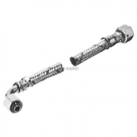 Flexible avec raccords coudés coté pompe longueur 1,15 mètre Pour brûleurs : C4 A C14 / C18/C22 Réf. 13016021