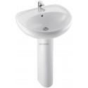 Colonne MIDEO pour lavabo E4330/15534K, E4331/15535K, E4333/15536K, E4334/15547K, blanche réf. 15537K-00
