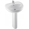 Colonne MIDEO pour lavabo E4330/15534K, E4331/15535K, E4333/15536K, E4334/15547K, blanche réf. 15537K-00