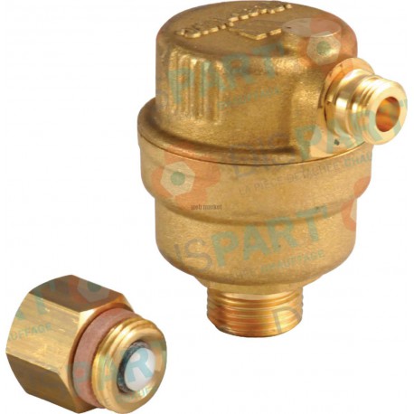 Purgeur auto WATTS avec valve isolement Réf. 87168246350