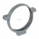 Collier PVC à bride COS gris Nicoll - Ø 90 mm