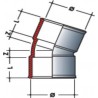 Coude femelle femelle 20° diamètre 80mm CR22