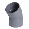 Coude FF 30° - CX33 - PVC gris - Ø 125 mm