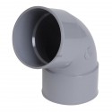 Coude simple FF 67°30 PVC gris Nicoll - Ø 110 mm