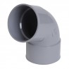 Coude simple FF 67°30 PVC gris Nicoll - Ø 110 mm