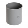 Coulisse FF PVC gris Nicoll - Ø 80 mm