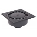 Siphon de cour à emboîture extérieure verticale PVC longueur 250mm SC908