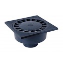 Siphon de cour à emboîture extérieure verticale PVC diamètre 100 - 90 longueur 250mm SC1009