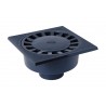 Siphon de cour à emboîture extérieure verticale PVC diamètre 100 - 90 longueur 250mm SC1009