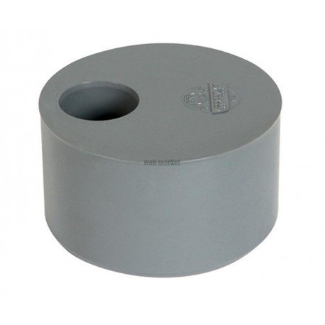 Tampon de réduction mâle femelle simple diamètre 110/40mm V4