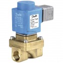 Electrovanne à membrane attelée 2/2, ACS, NF, corps laiton à 032U5254