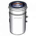 Té de visite Rolux Condensation diamètre 80 / 125 Fioul / Gaz réf. 716102
