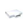 Tehr 55x220x110 - te horizontal rectangulaire section 55x220 avec section 55x110