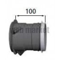 M 200 p-l 100 - manchon a griffes pour paroi mince diametre 200