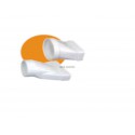 Rmd 55x220x125 - raccord mixte droit section 55x220 en diamètre 125