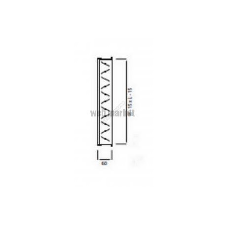 Rfa 1000x150 - registre regl.pour grille1000x150