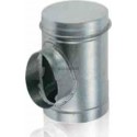 Té souche comble - TEC - Diamètre 400 mm - Piquage 400 mm