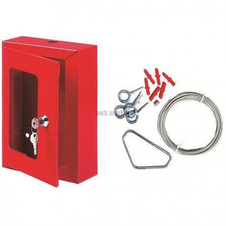 Kit boîte vanne police + accessoires 250x180x70mm Réf 215016