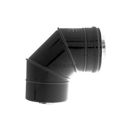 Coude concentrique BIOTEN 87 inox/galva D 80 / 125 réf. 470980