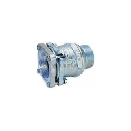 Raccord à compression bride union AF mâle 66X76 pour tube acier réf 012200007