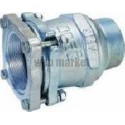 Raccord à compression bride union AF mâle 66X76 pour tube acier réf 012200007