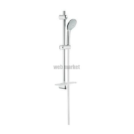 Ensemble de douche 2 jets avec barre Euphoria 110 Duo Chromé 27230001
