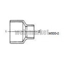 MANCHON MF 1/2-3/8