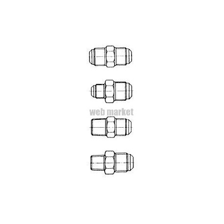 RACCORDEMENT MM 3/8FL-3/8FL DM002