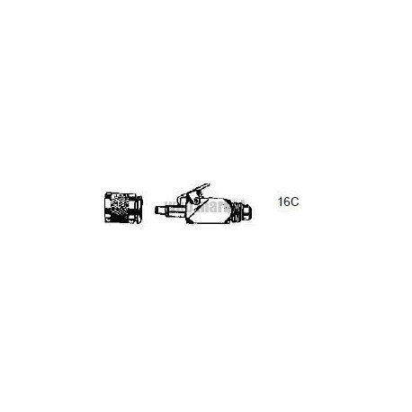 RACCORDEMENT DROIT 16C M 1/4
