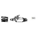 RACCORDEMENT DROIT 16C M 1/4