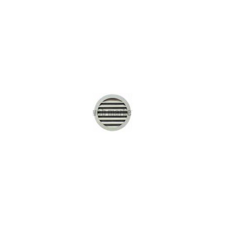 ALDES Grille extérieure murale circulaire en alu pour air neuf / vicié AR 637 D125