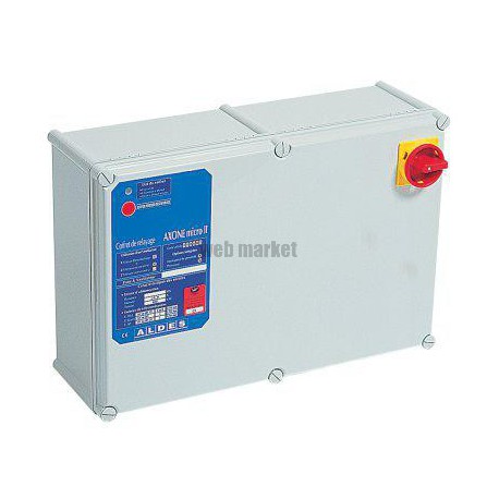 ALDES Axone Micro II-2 Vitesses/Confort- Bobin.Dahlander-16.7A+Inter Proximité+Pressos