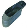 ALDES Coude vertical oblong galvanisé 30° CVO - L 490mm x H 130mm