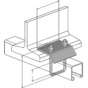 ALDES Etrier fils pour rail 41/21 et 41/41 - Fixation des rails sur IPN