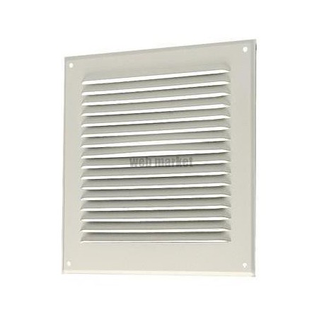 ALDES Grille extérieure GAT 150x200 mm - Aluminium avec grillage anti-moustique