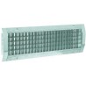 ALDES Grille sur conduit simple déflexion de reprise en acier GD 102 - 625x75 mm
