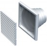 Grille extérieure carrée GPA 186x186 mm plastique - blanc