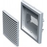 Grille extérieure carrée GPA 186x186 mm plastique - blanc