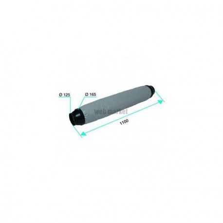 Liaison acoustique pour extraction cuisine - diamètre 125 mm