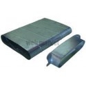 ALDES Piquage droit oblong galvanisé PDO à 90° - L 325mm x H 130 - Diamètre 320mm