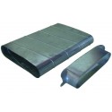 ALDES Piquage droit oblong galvanisé PDO à 90° - L 450 mm x H 100 mm - Diamètre 515 mm