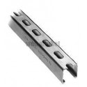 ALDES Rail supportage 41/41 épaisseur 2.5 mm L 2m