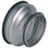ALDES Réduction conique concentrique galvanique à joint - Diamètre 400/355