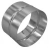 ALDES Raccord femelle aluminium - Diamètre 125 mm