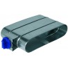 ALDES Registre dSupéquilibrage oblong galvanisé RGO - L 490mm x H 130mm